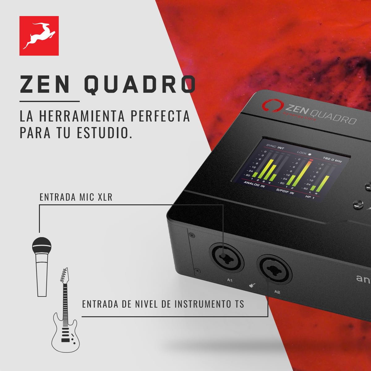 Amazon.co.jp: Antelope Audio Zen Quadro USB-C ポッドキャスト