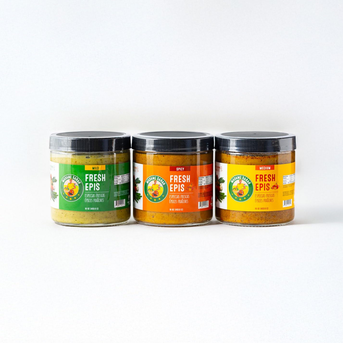Amazon.com : Madame Sarah Fresh Epis Variety Pack (mild, medium
