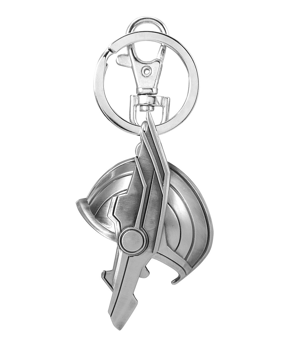 Marvel Thor Ragnarok: Thor Helmet Pewter Key Ring Novelty Keyring Multicolor, 3"