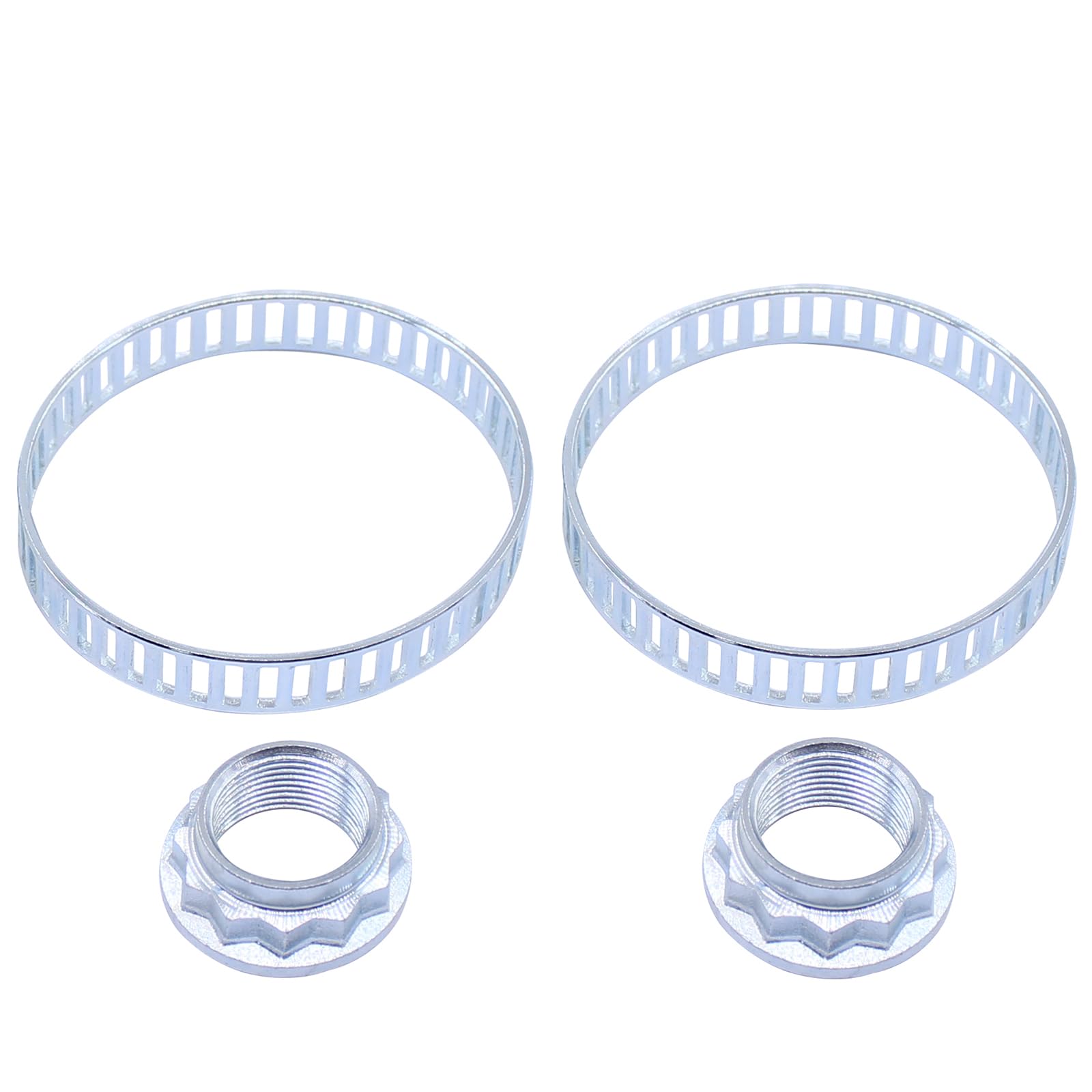 ABS Ring Achsmutter ABS Sensorring Antriebswelle ABS-Ring Mutter Achsstummel ABS Ringe hinten links und rechts für 1er E81 E87 E88 E82 3er E46 3er E90 E91 E92 E93 Z4 E85