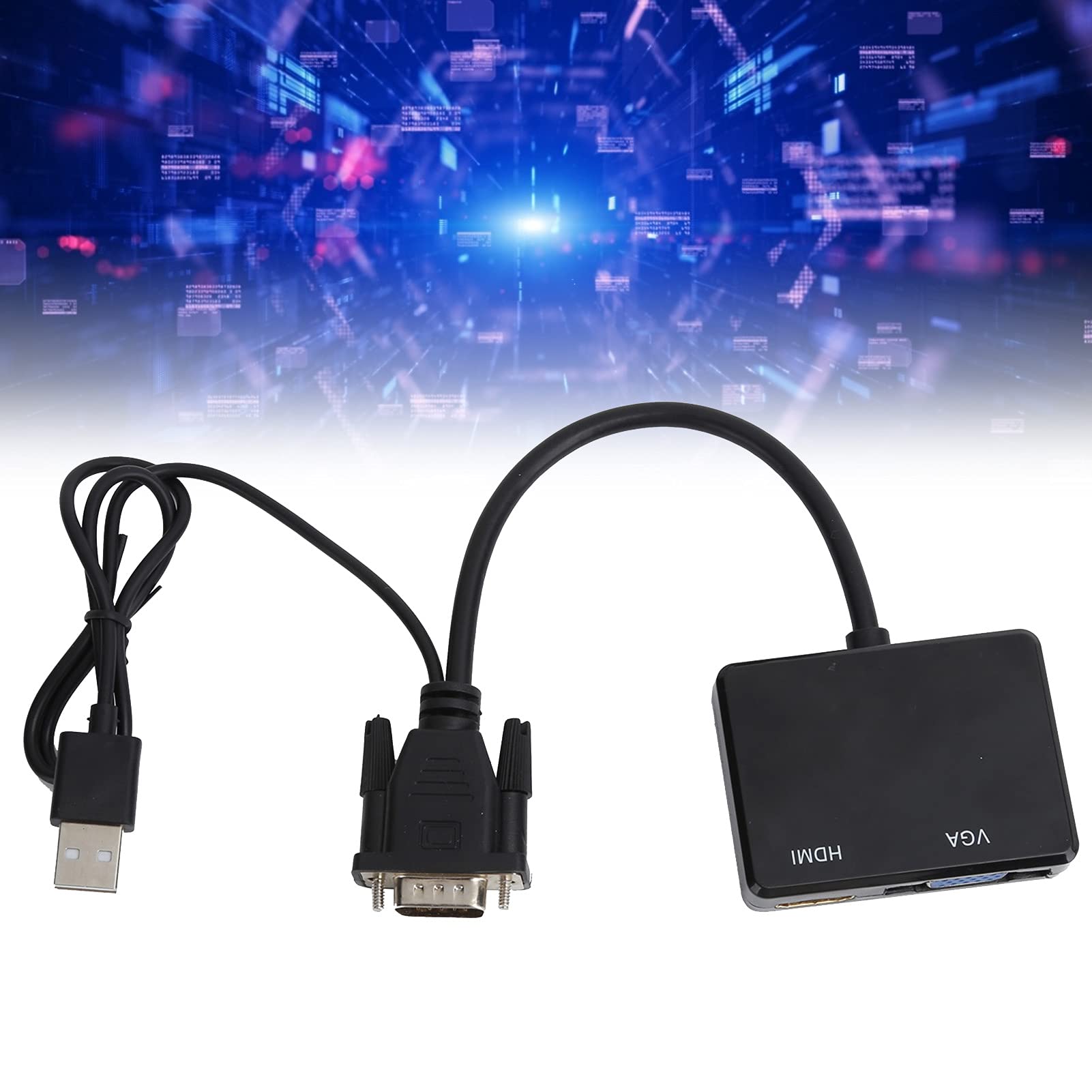 Adapter VGA na, Adapter VGA na VGA VGA na Displayport Rozdzielacz Interfejsu Multimedialnego Wysokiej Rozdzielczości Konwerter VGA na Adapter VGA z Portem Audio