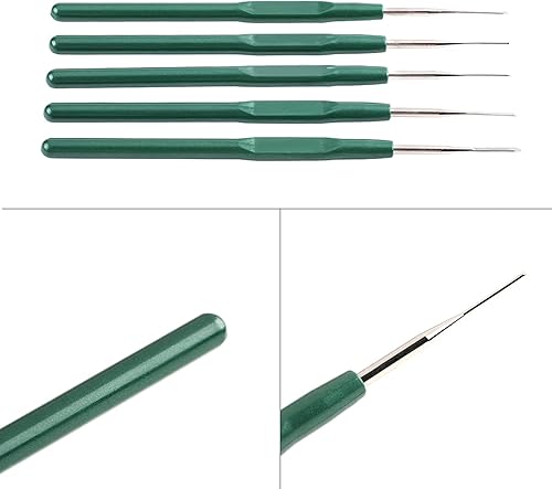 Miniatura 8 de Herramienta de desmontaje de cableado, acero de aleación, material plástico, 5 piezas (1 juego) para terminales de cable de coche, enchufe de