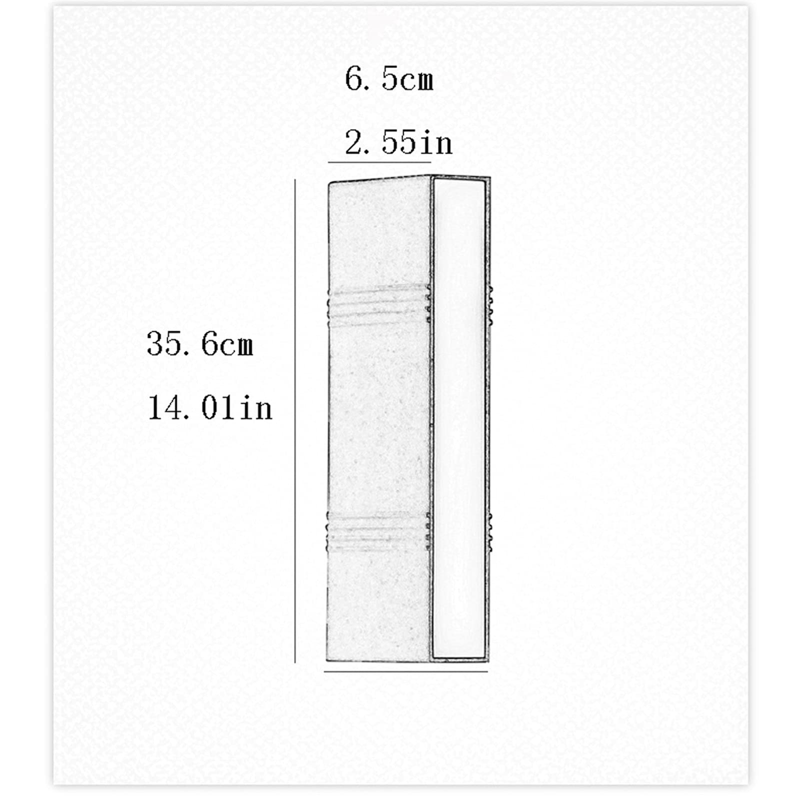 lampa ścienna Nowoczesna LED Akrylowa Ścianie Oświetlenie 15W Ciepłe 2700K W górę Down Wall Lampy do Sypialni Corridor Schody Łazienka Oświetlenie Oświetlenie wewnętrzne Nie ściemnialny Room Room Deco