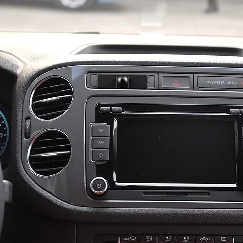 Miniatura 3 de KUNGKIC Soporte universal para teléfono de automóvil compatible con Volkswagen VW Tiguan 2012 2013 2014 2015 2016 Soporte de teléfono ajustable para