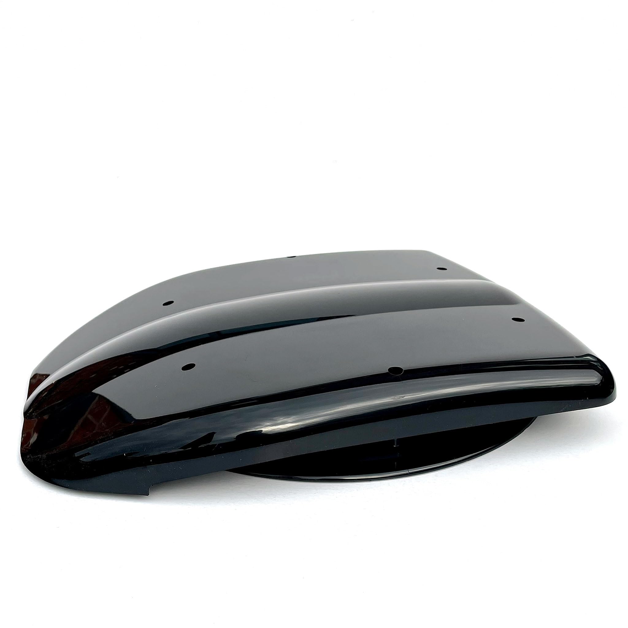 ICC Low Profile Van Roof Vent - Ventilación motorizada para Van Bus Car Horse Dog Van Van Versión Negra