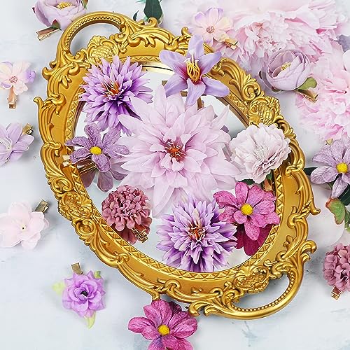 Pinces à cheveux rose violette : le cadeau d'anniversaire idéal - 3