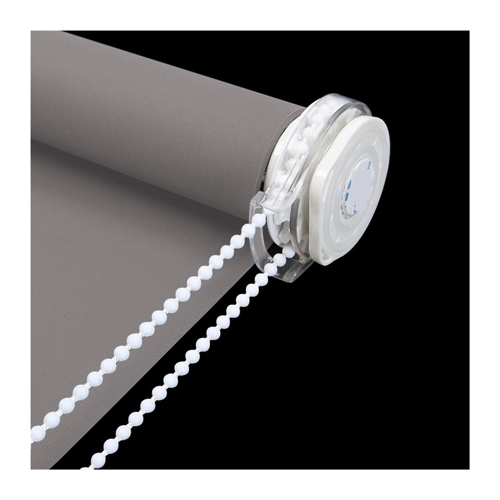 Stores de fenêtre sans perçage occultant gris W150xH180cm