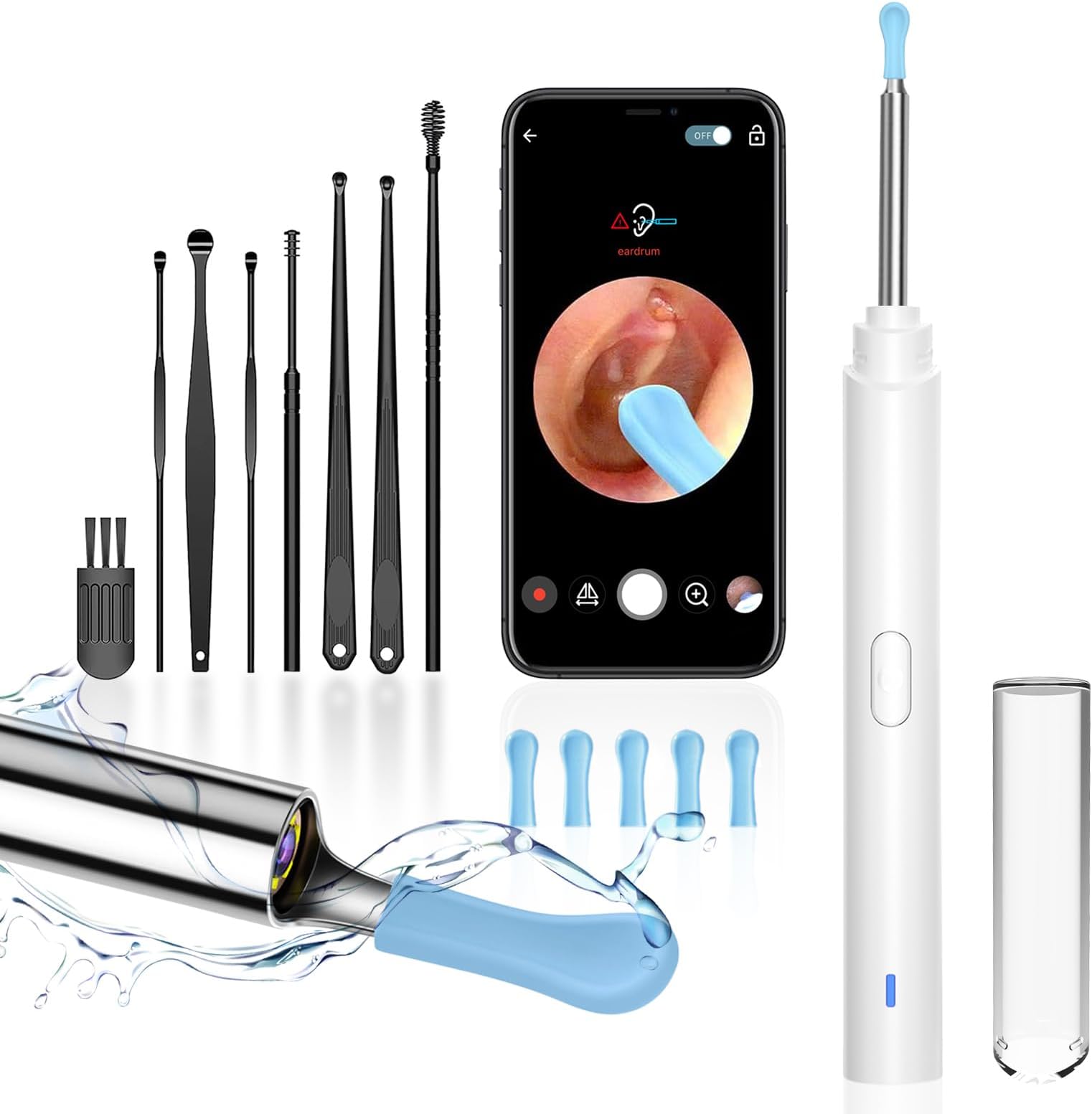 Bebird Note5 Pro Ear Wax Removal Tool Camera, Bebird Ear
