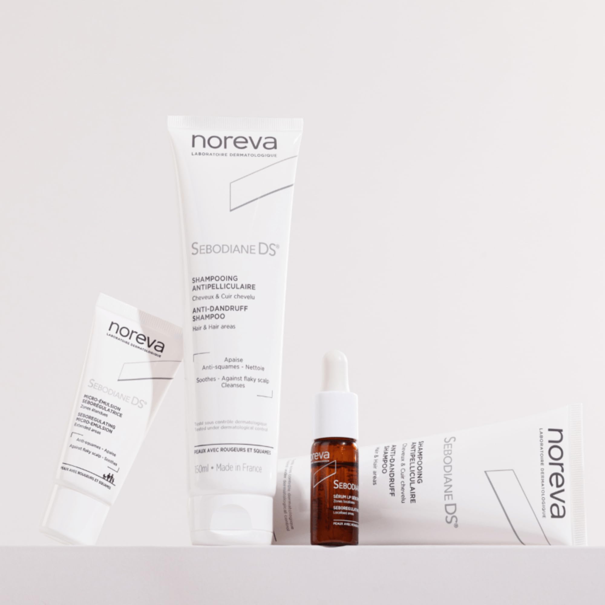 Noreva Sebodiane DS Micro emulsja do przeciwzmarszczkowej skóry głowy, 30 ml