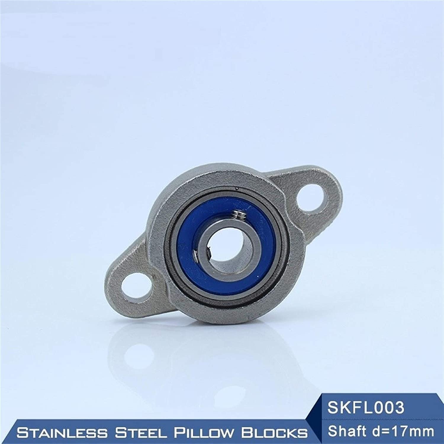 TMP1105 SKFL003 SSKFL003 roulements montés sur Bloc d'oreiller en Acier Inoxydable Arbre de roulement 17mm boîtiers de roulement S KFL003 17mm précision