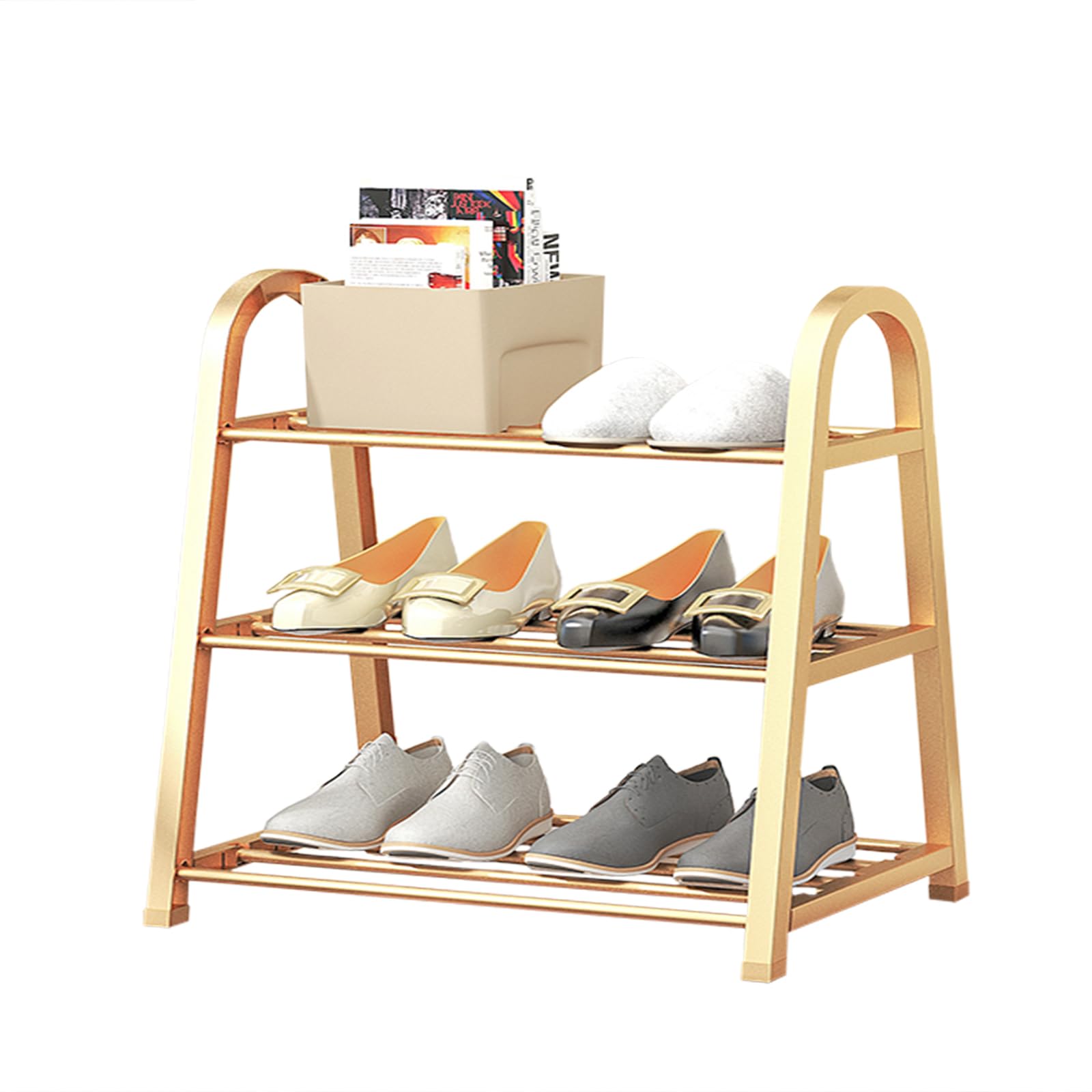 3-Tier Free Standing Shoe Rack 