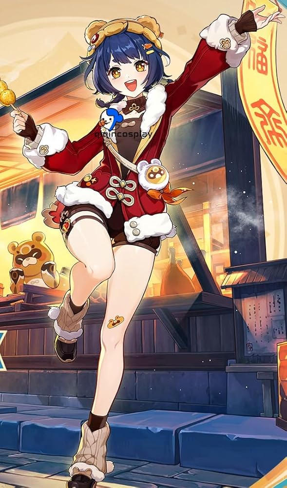 原神 香菱 海灯祭スキン 大つごもりの歓声 コスプレ衣装 ウィッグセット 原神 香菱 海灯祭スキン 大つごもりの歓声 コスプレ衣装 ウィッグ