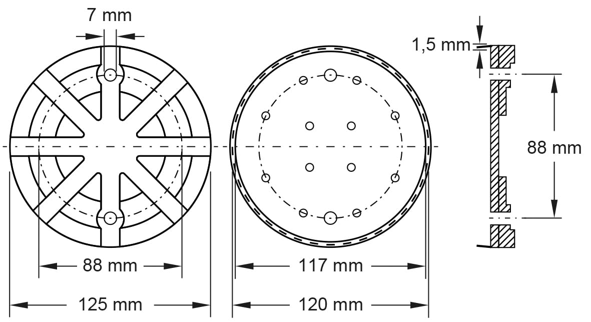 KS TOOLS 160.0466 Expansion du support pont élévateur