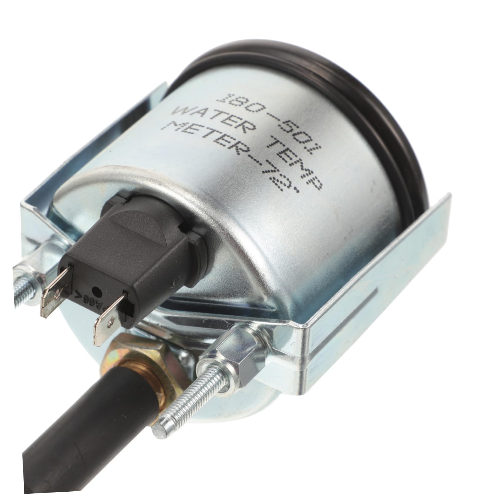 Abaodam Misuratore Temperatura Acqua 52mm Strumento Meccanico con Sensore per Veicoli in Metallo e Abs, Letture Affidabili, per Uso Fai da Te
