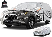 Vista 39 de Kayme Funda de automóvil de 6 capas para Toyota Sienna (1997-2025), impermeable, para todo tipo de clima, para automóviles, cubierta completa