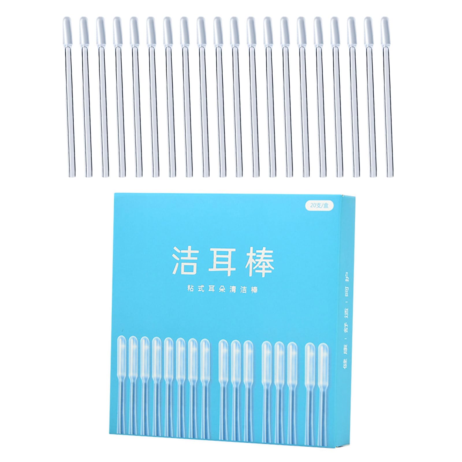 20Pcs Easy To Use Earwax Removers Soft And Safe Ear Swabs Disposables Ear Care Essential For Children To Adults