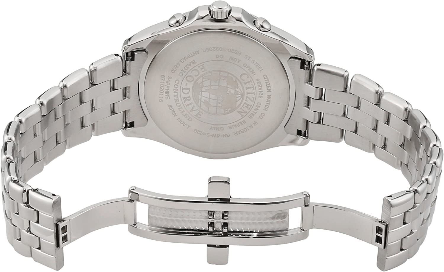 Citizen Reloj Dial Multi para Mujeres de Eco-Drive con Correa en Acero Inoxidable