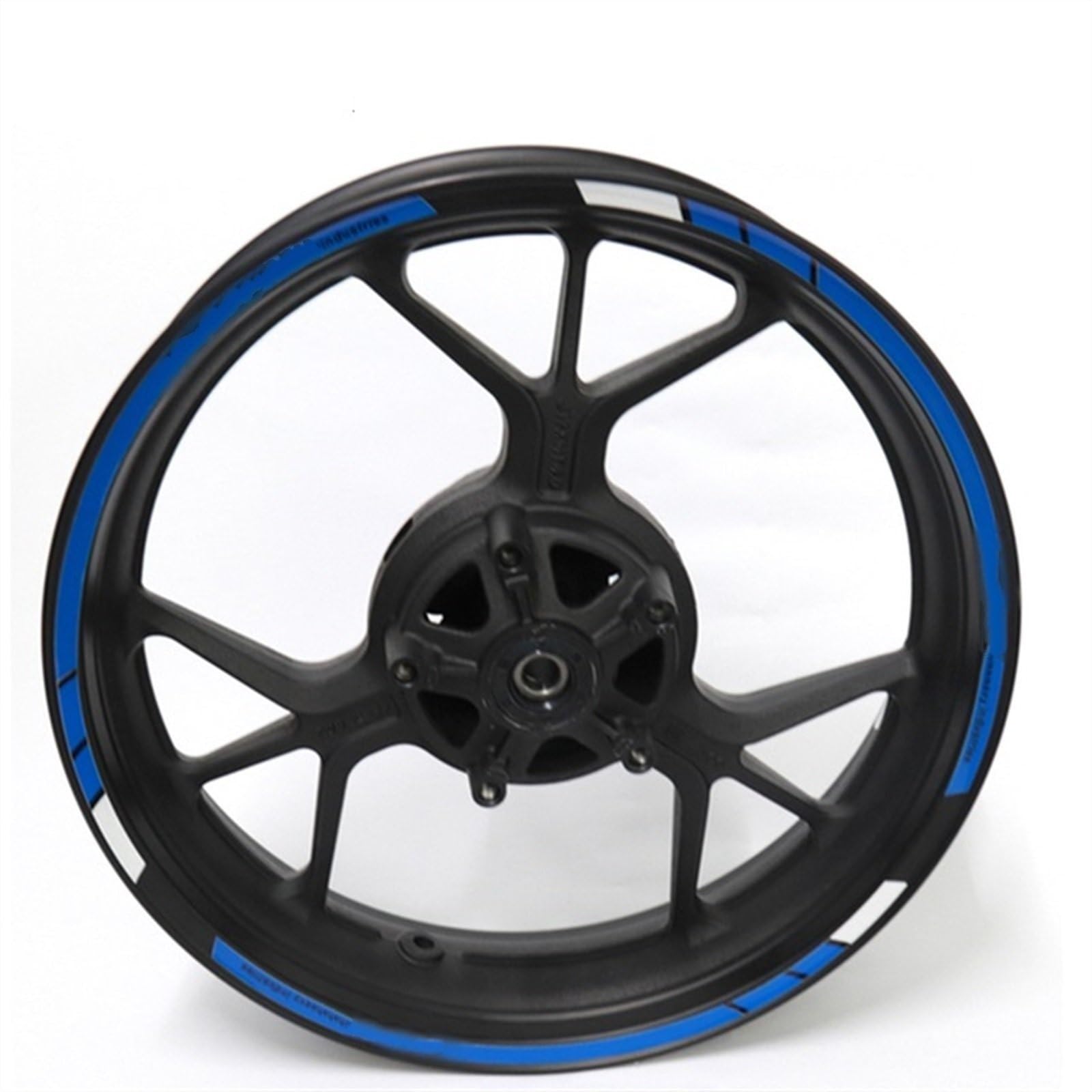 Motorcycle for Kawasaki for Z1000SX Reflective Wheel Rim Stripe Decal Sticker Front Rear Full Set(Color6)