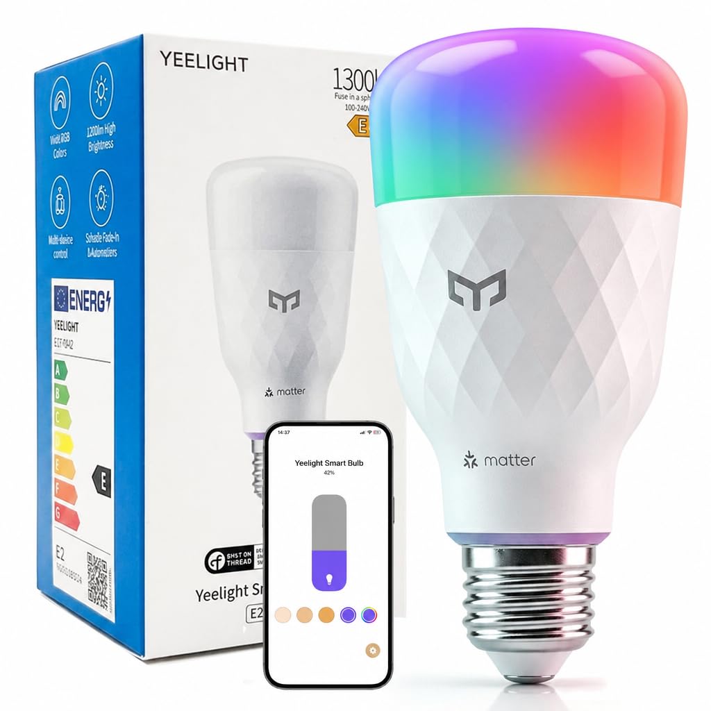 Yeelight Kit de démarrage Essential : 1 pont E1 + 1 ampoule connectée Essential E26