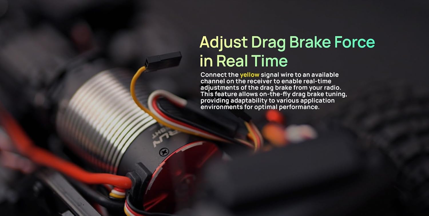 HOBBYWING Fusion 8ight drag brake adjustment