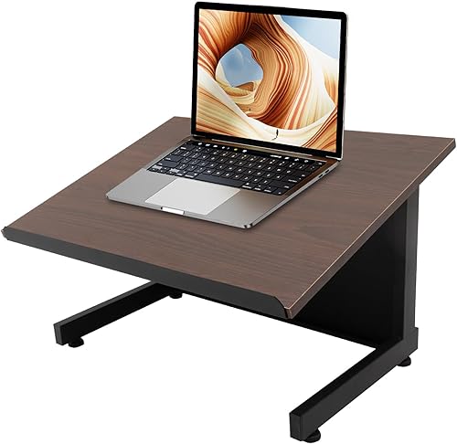 Atril portátil de mesa, atril de escritorio, soporte para libros de computadora portátil, podio de mesa, atril de mesa para computadoras de