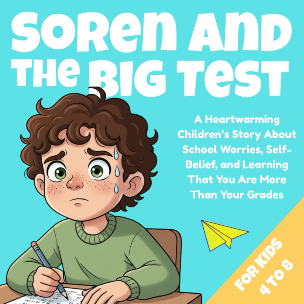 Soren and the Big Test: Growth Mindset Story for School Anxiety Helping Kids Believe in Themselves