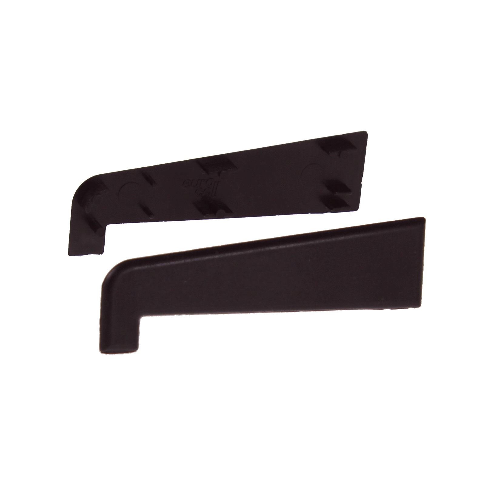 Eurocell 150Mm Upvc Window Sill End Caps (5 Pairs) - Rosewood