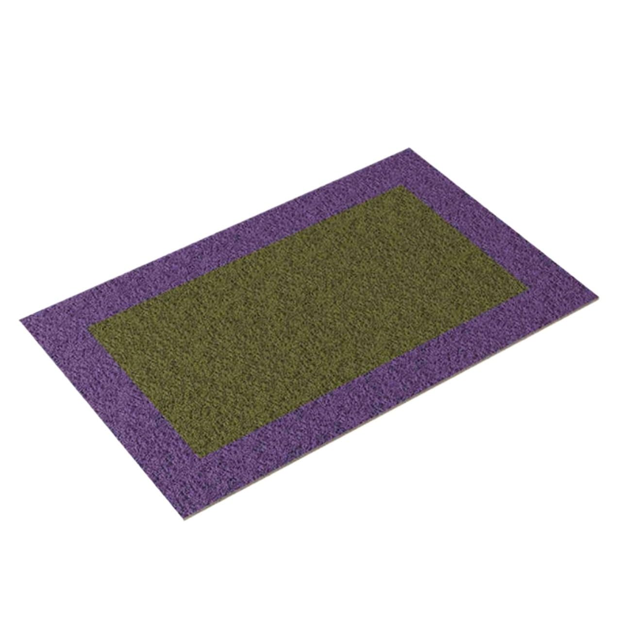 Zerbino Tappeto I Tappetini Antiscivolo Lavabili in Lavatrice Sono Adatti for Bagni dei Corridoi delle Camere da Letto Facile Pulire(Grün,60x90cm)