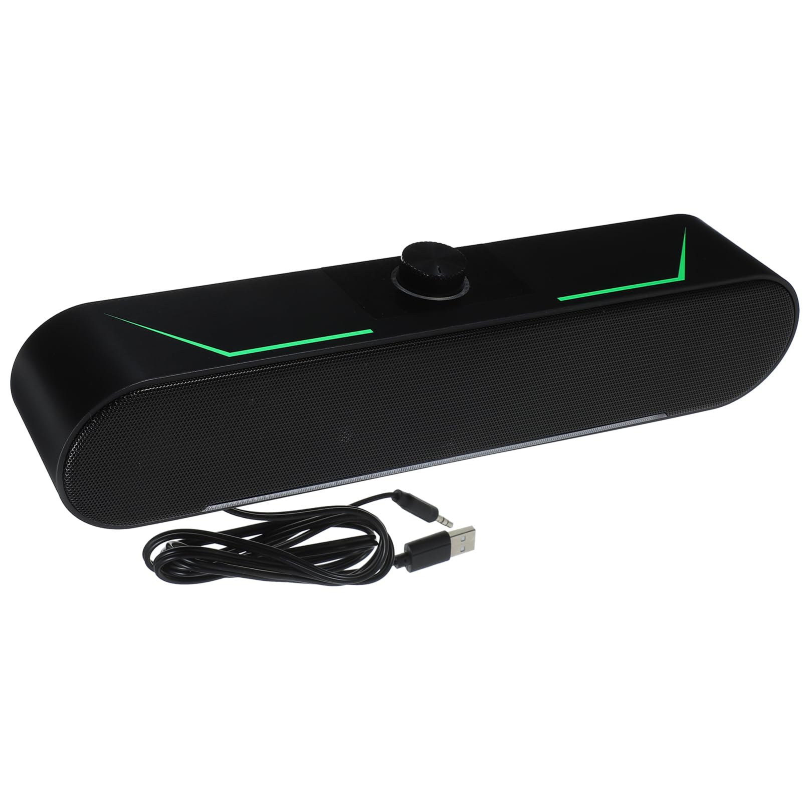 Housoutil Soundbar Stereo Altoparlanti Per Computer Cablati Altoparlanti Per PC Da Gioco Neri Soundbar Per Tablet