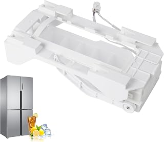 243297609 243297613 Refrigerator Ice Maker Replacement - Compatible with Frigidaire Electrolux, Replaces 603 606 607 (6-Pin) - Upgraded