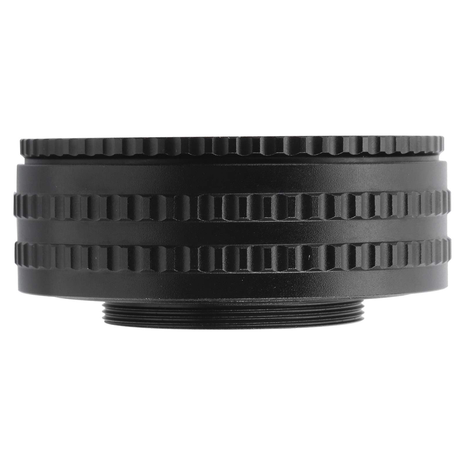 Bucle de Tubo de extensión Macro helicoidal de Enfoque Ajustable, aleación de Aluminio de 25 55 mm Negro para cámaras DSLR