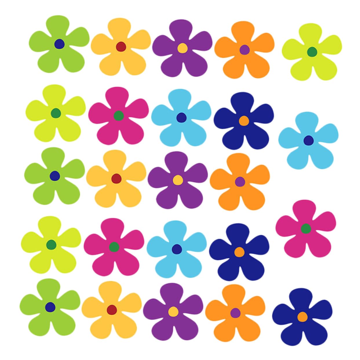 Pegantinas magnéticas de flores para sujetar notas en la nevera sin arañazos