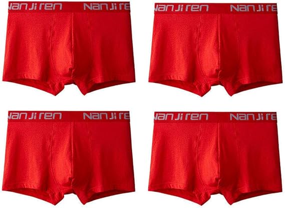 Amazon Nuodunkeji ボクサーパンツ メンズ 赤い 下着 やわらか肌着 男性用 ボクサーブリーフ ブリーフ 4枚セット 綿 無地 薄地 前閉じ 蒸れ軽減 抗菌防臭加工 ボクサー 通販 Amazon Nuodunkeji ボクサーパンツ メンズ 赤い 下着 やわらか肌着 男性用 ボクサーブリーフ ブリーフ 4枚セット 綿 無地 薄地 前閉じ 蒸れ軽減 抗菌防臭加工 ボクサー 通販