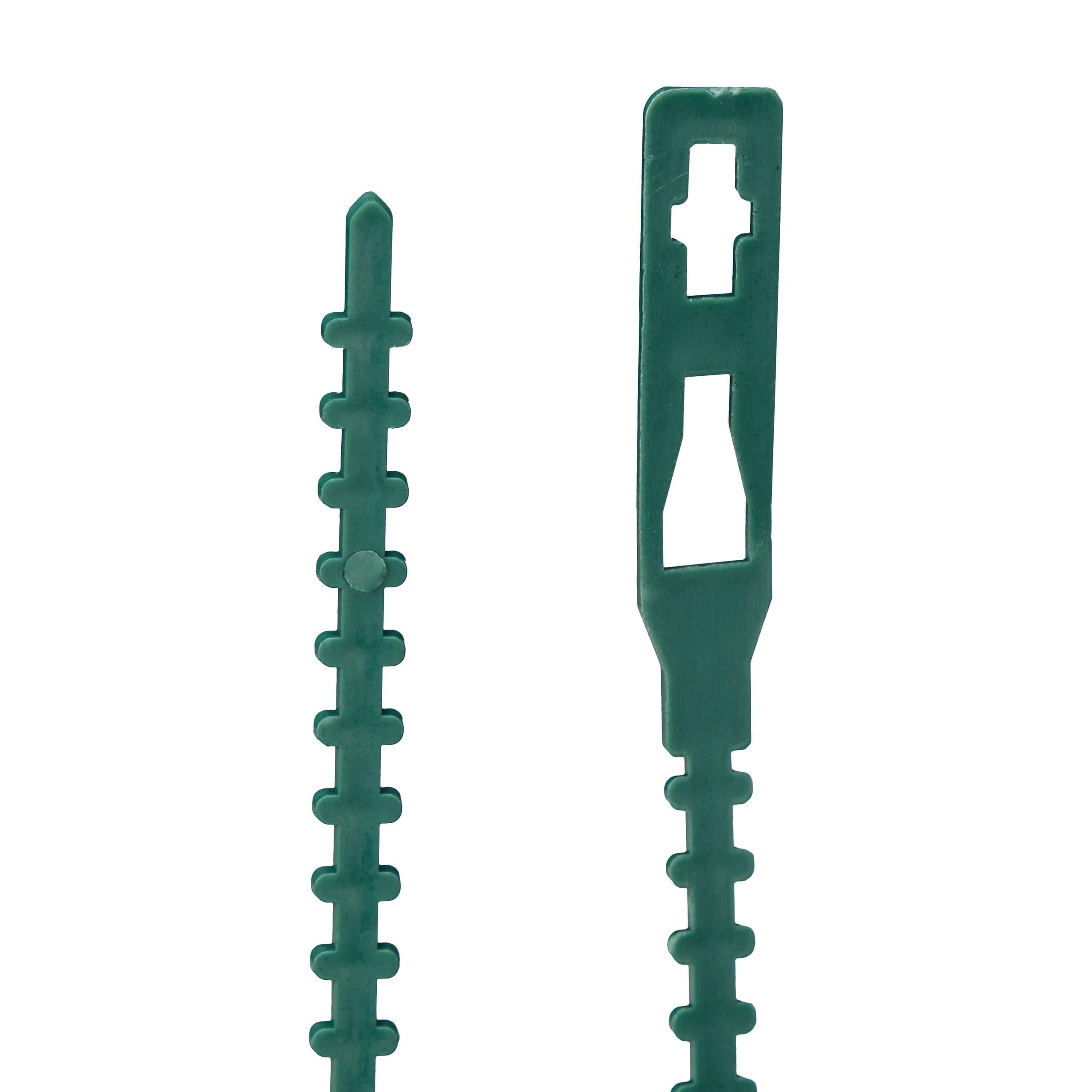 Verstellbare Pflanzenbinder, Set von 200, 14cm, Wiederverwendbare Gartenhalter für Garten und Zuhause