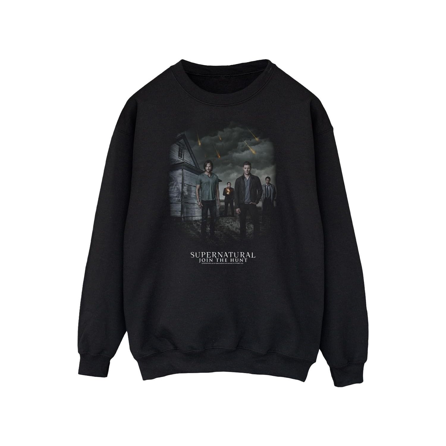 Supernatural Men's Meteor Shower Sweatshirt XXX-Large Black