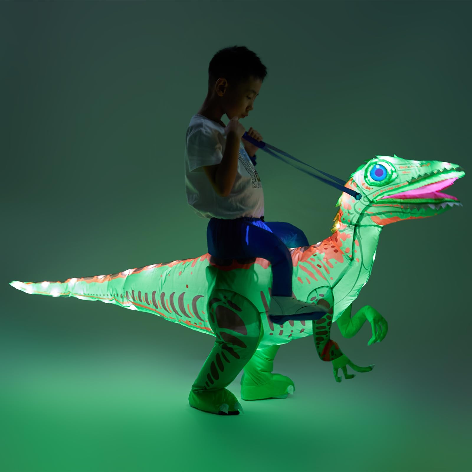 Minetom Inflatable Dinosaur Costume