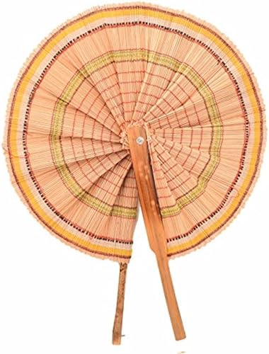 Garden Of Arts Abanicos plegables hechos a mano ventiladores de mano Ventilador de bambú