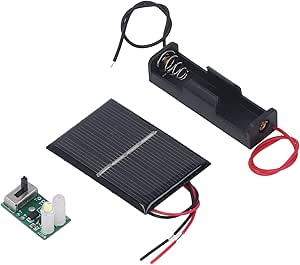 Solar Light Control Panel Set, 1.2V PCB Solar Lamp Control Board Kit ...
