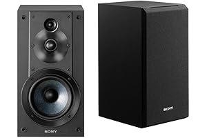 SSCS5 3-Way 3-Driver Bookshelf Speaker System (Pair) - Black