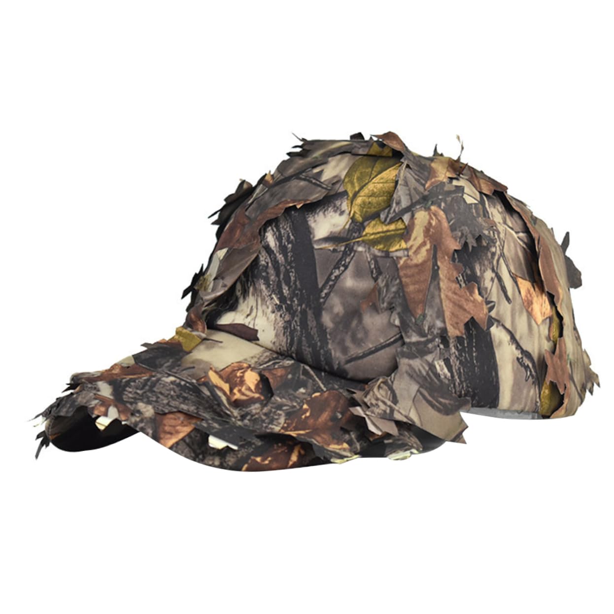 Gorra de béisbol de Camuflaje Sombrero con Solapa en el Cuello Gorra de Beisbol Sombrero para el Sol Tapa árbol Cubo de Golf Gorras Unisex Gorra de Camuflaje para Exteriores Yellow