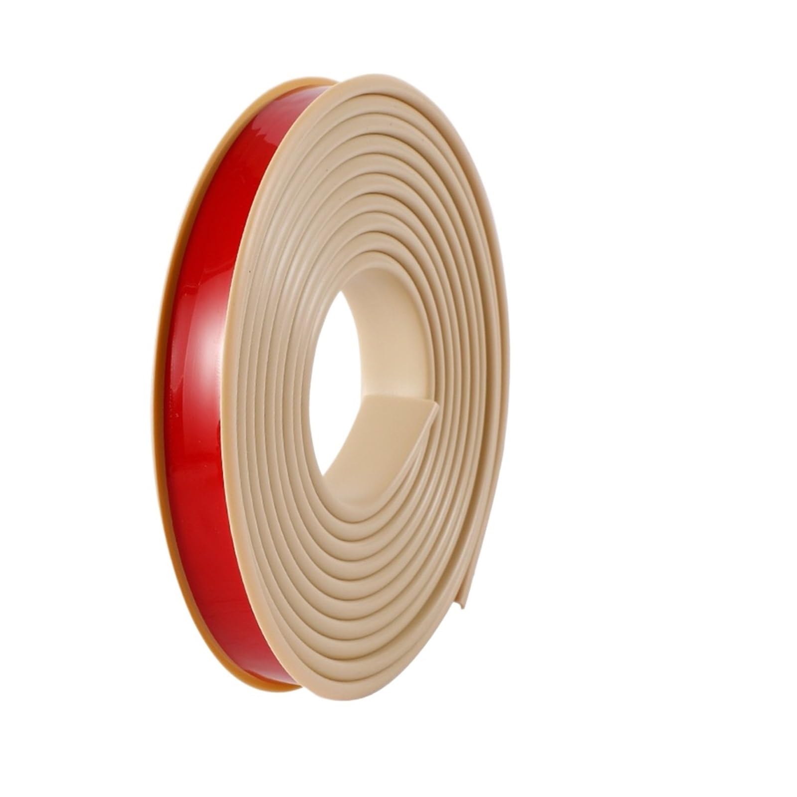 U Shape Edge Banding 5M U-Shape Edge Banding Self Adhesive Edge Protector for Furniture Flexible TPE Veneer Furniture Corner Safety Guards Cabinet(Beige,12mm 5meter)