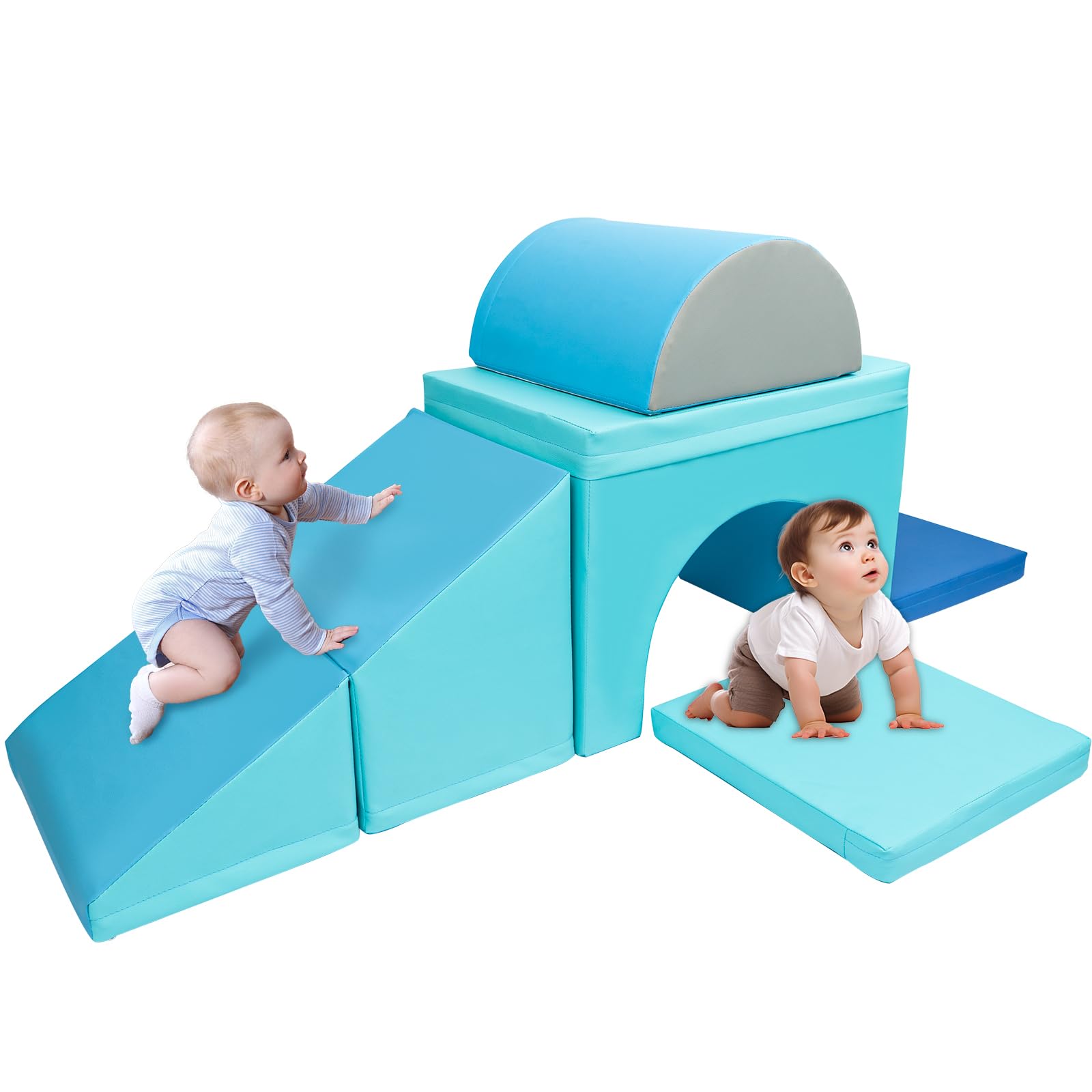 KORIMEFA Pieces Climbing Toys for Toddlers 1-3 Inside, Soft Play Climbing  for Toddlers, Foam Play Gym Climbing Blocks, Toddler Climbing Toys Indoor