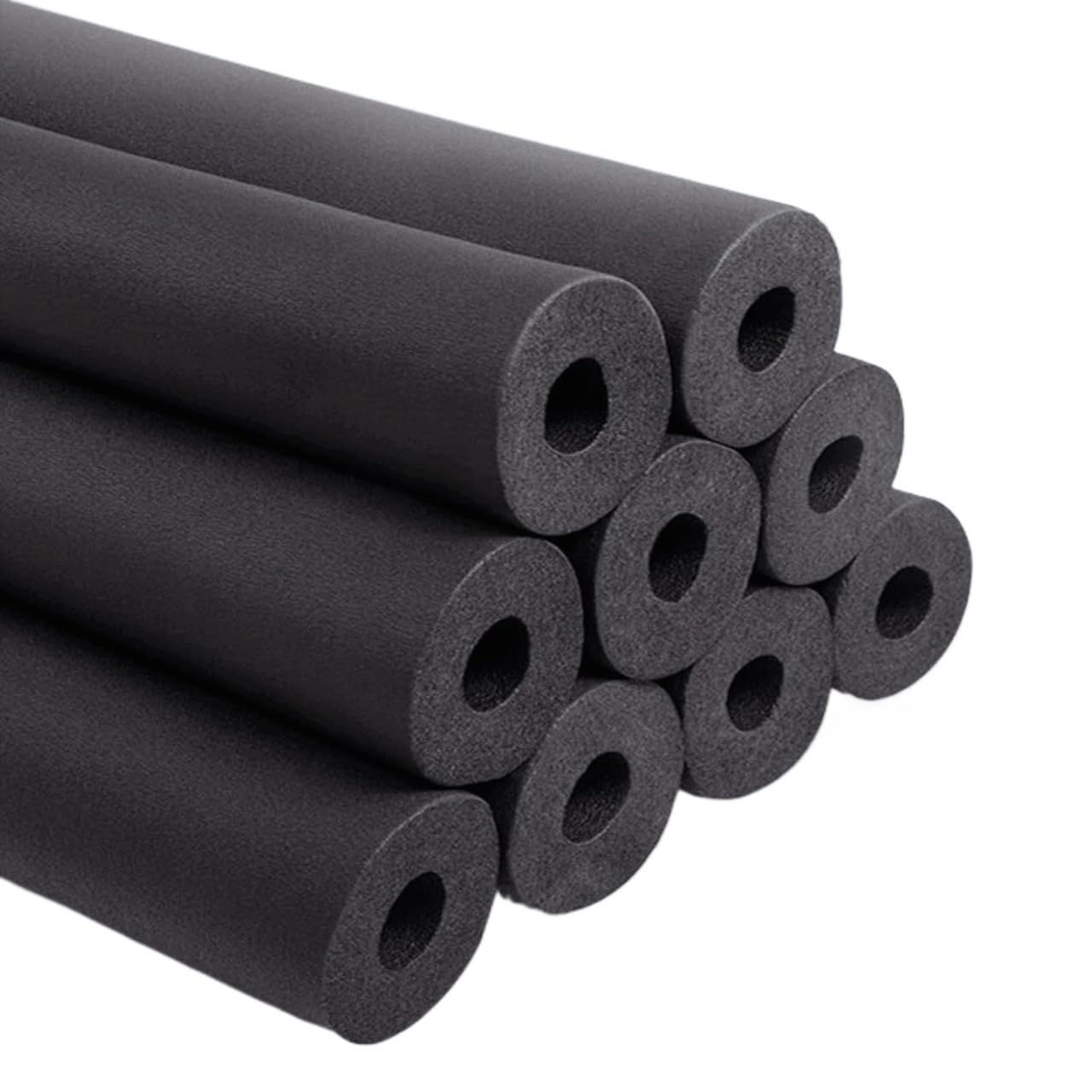 tubo isolante in schiuma, Manicotto isolante for tubi in schiuma da 1, 8 m Nero(10mm(3/8in))