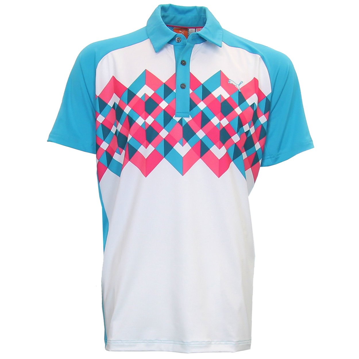 PUMA Golf NA Men's Raglan Graphic Polo Shirt