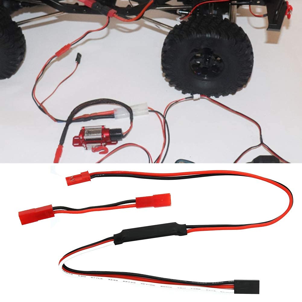 VGEBY Controller per argano RC, Spina Adattatore per Controller argano, Parti universali per Modello di Auto RC, Verricello Rc, per Varie tipologie di Modelli, Upgrade e riparazioni