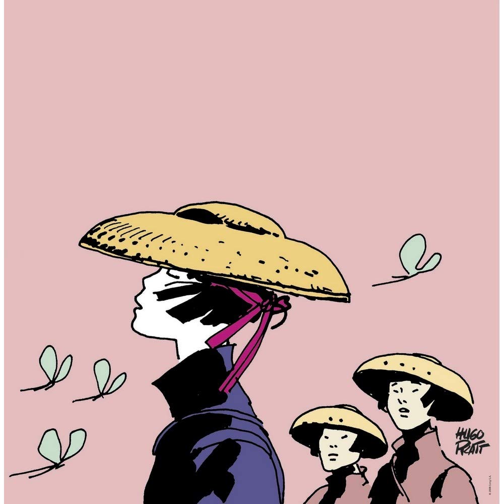 Affiche Offset Corto Maltese CC Editions Les Femmes sans Corto Format Carré - 2