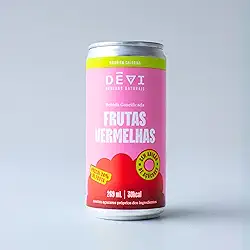 Refrigerante Natural DÊVI - Frutas Vermelhas 269 mL