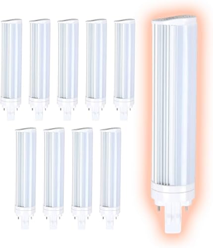 Miniatura 1 de GoodBulb Bombillas LED horizontales de repuesto de 13 vatios  Comercial 8 vatios tipo B 2 pines base GX23 5000K luz diurna  Alto rendimiento 960