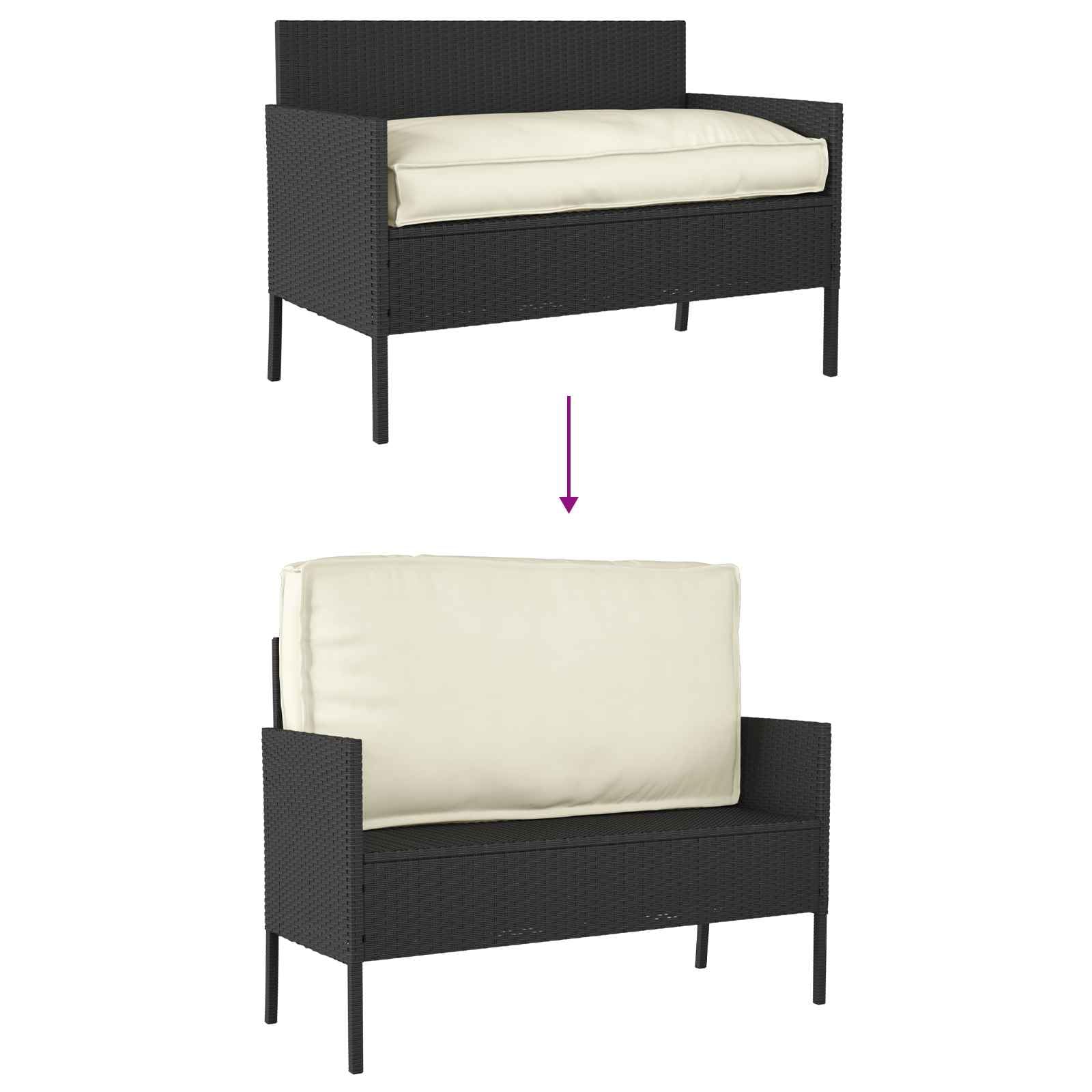 VidaXL Cuscino Per Pallet 60x60x12 Cm - Tessuto Oxford Floreale, Impermeabile, Con Fodera Rimovibile - Per Interni Ed Esterni - 2