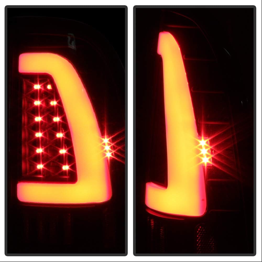 ACANII - For [Update Design] Black 1997-2003 Ford F150 LED Light Bar Tail Lights Brake Lamps